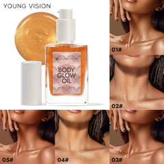 Glow Up Body Oil – Lightweight Luminous Shimmer