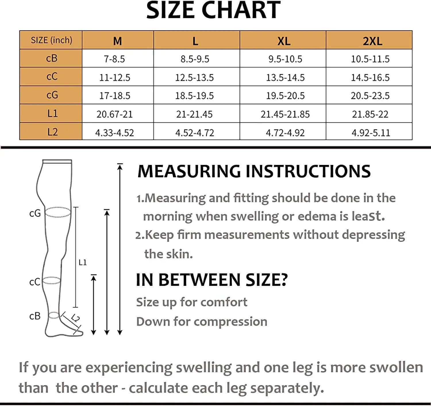Medical Compression Pantyhose for Women - Viva Bella