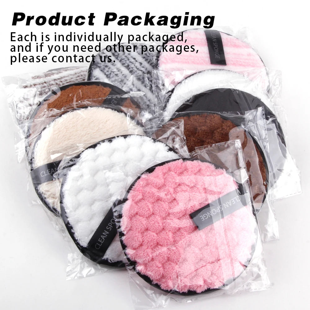 Reusable Makeup Pads – Soft Touch, Daily Reset (4pcs)