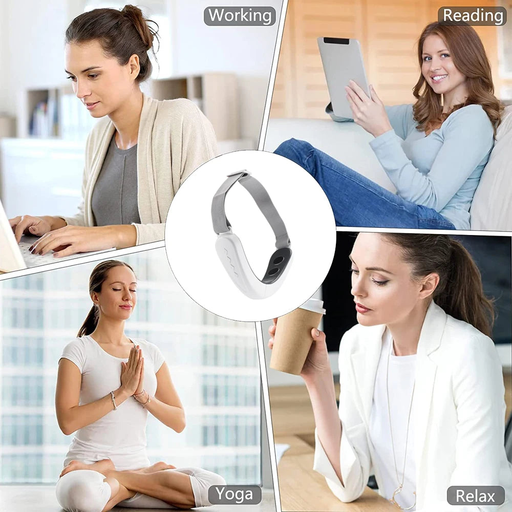 One Set Electric Face Massager 5 Modes 12 Intensity Adjustments Suitable Daily Facial Care - Viva Bella
