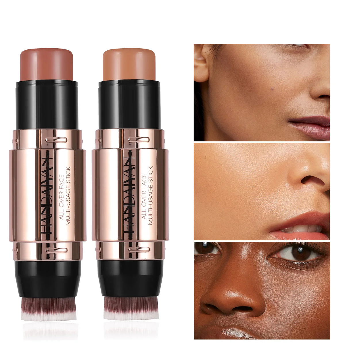 Double Head Highlighter Stick – Smooth & Natural Glow - Viva Bella