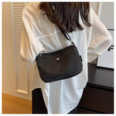 Small Canvas Crossbody Bag - Y2K Korean Style Shoulder Bag - Viva Bella