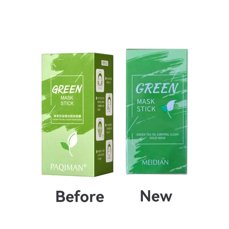 New Hot Green Tea Solid Cleansing Mask Dispel Acne Blemish Mark Remove Blackhead Acne Hydrating Moisturizing Deep Cleansing Mask - Viva Bella