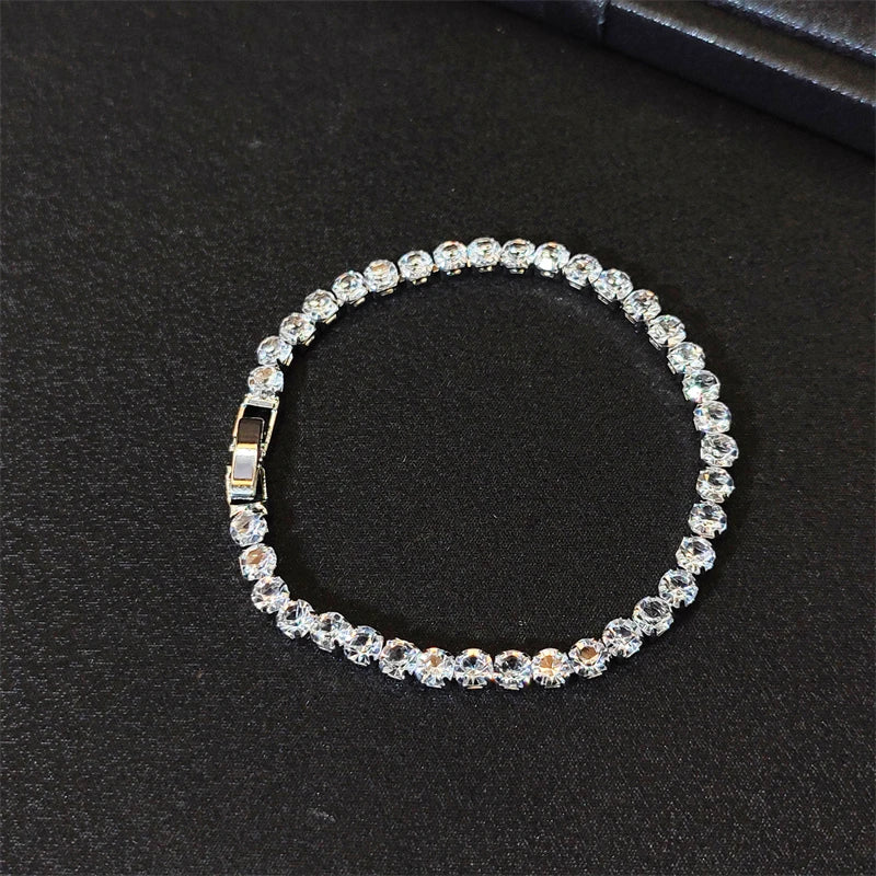 Fashion Droplet Shape Zircon Bracelet - Viva Bella