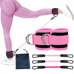Ankle Straps Resistance Bands Set - Viva Bella
