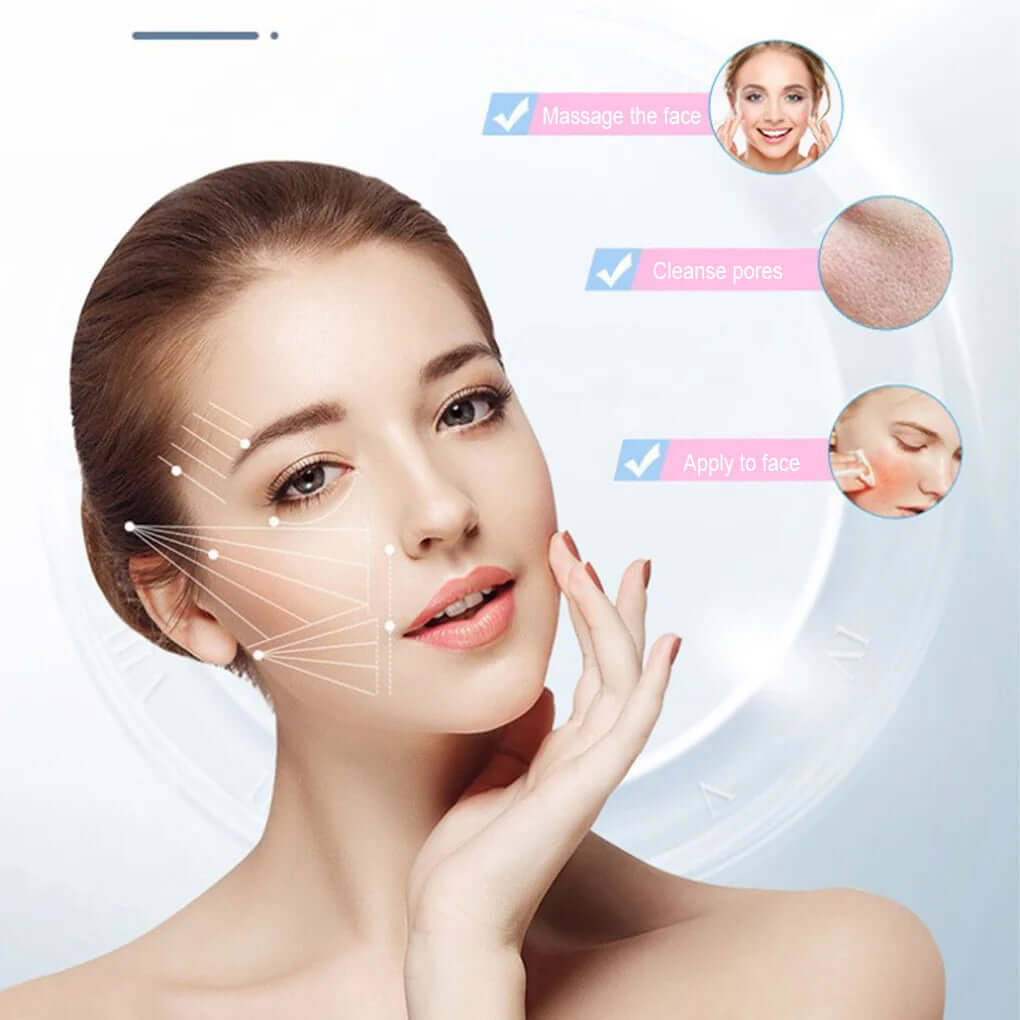 Silicone Ice Facial Roller - Viva Bella