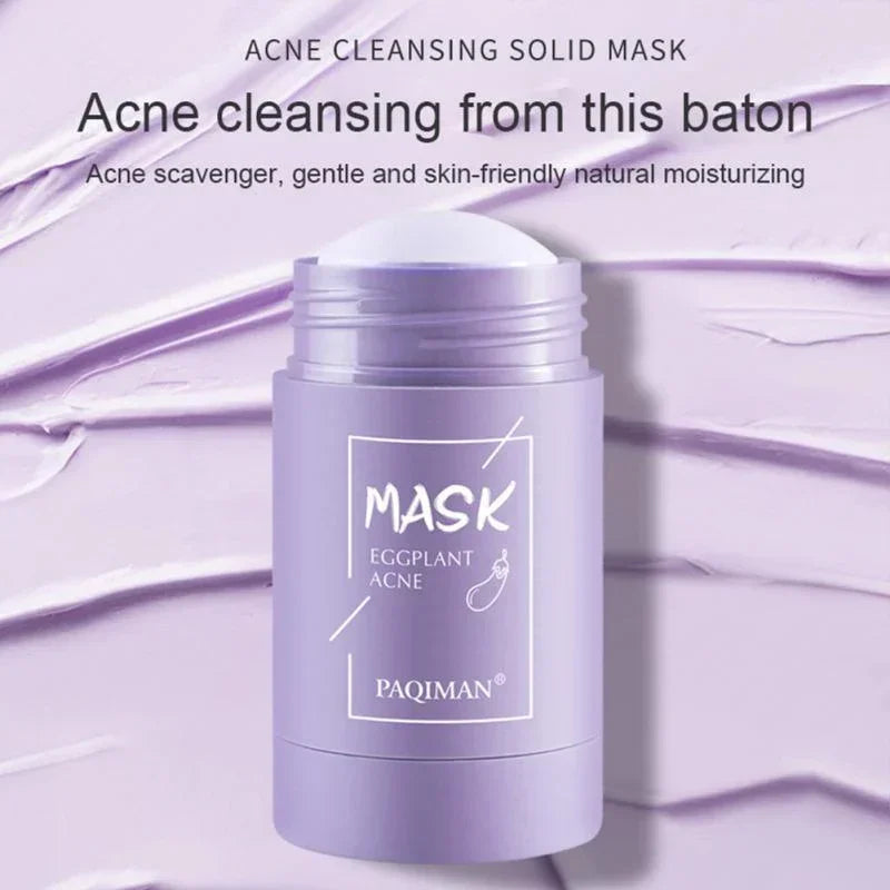 New Hot Green Tea Solid Cleansing Mask Dispel Acne Blemish Mark Remove Blackhead Acne Hydrating Moisturizing Deep Cleansing Mask - Viva Bella