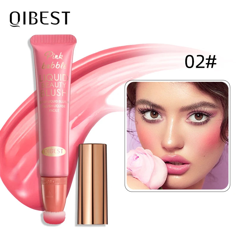 QIBEST Cushion Contour – Soft Glow Liquid Blush