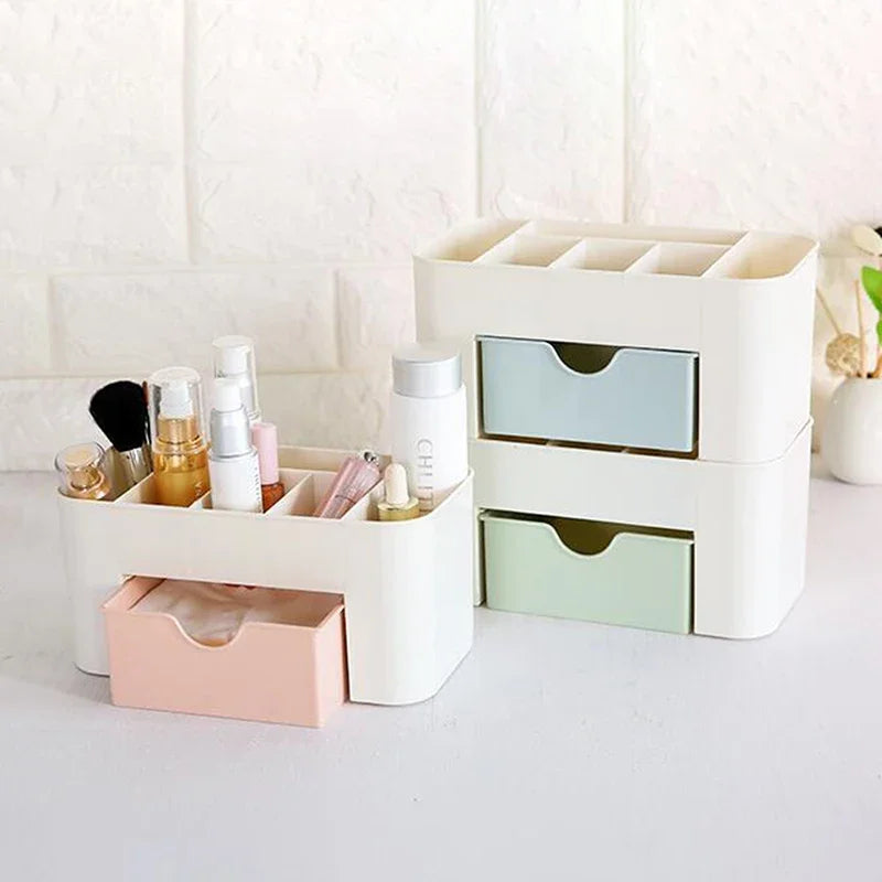 Nails Art Plastic Organizer Container Gel Polish Remover Cleaning Cotton Pad Swab Box Storage Case Decoration Accessories Tool N - Viva Bella