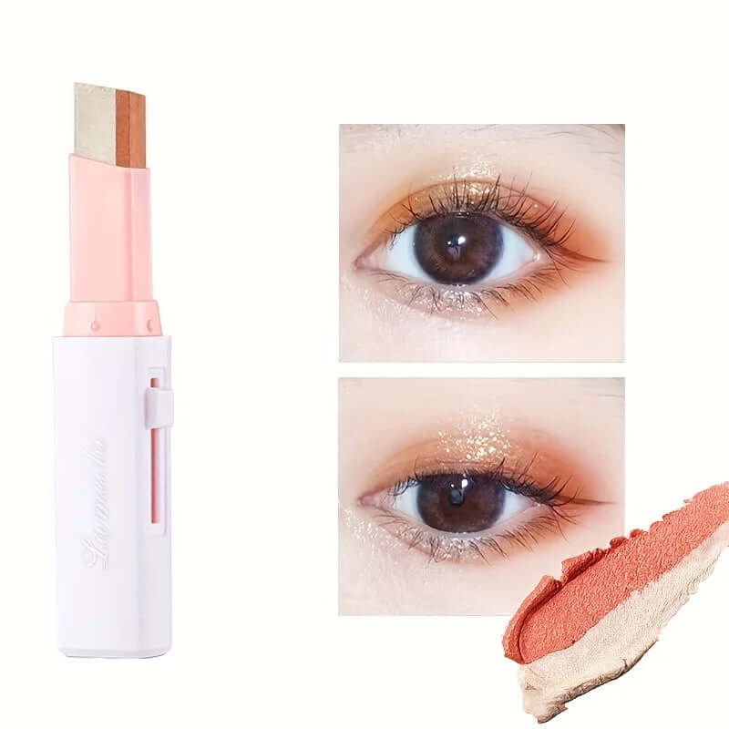 Glitter Eyeshadow Stick – Double Color Highlighter - Viva Bella