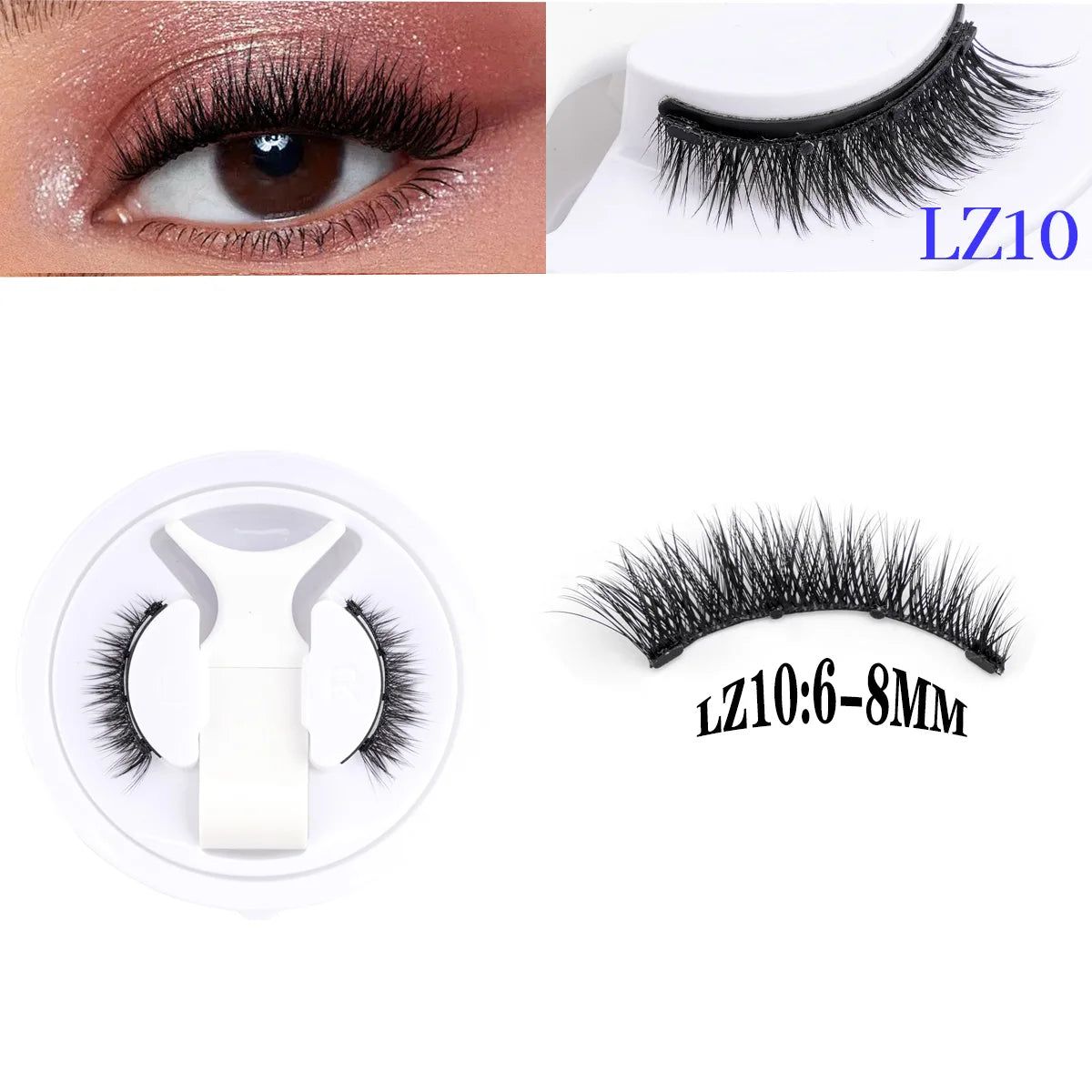 Magnetic Lashes Kit – Glue-Free, Full Volume
