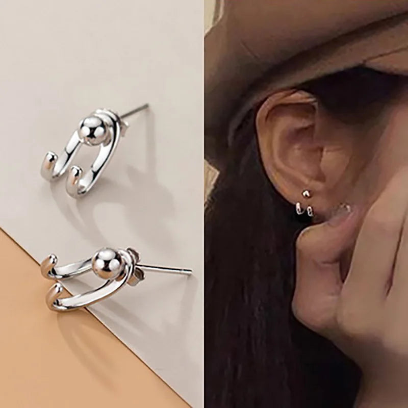 Zircon Flower Crystal Earrings - Viva Bella