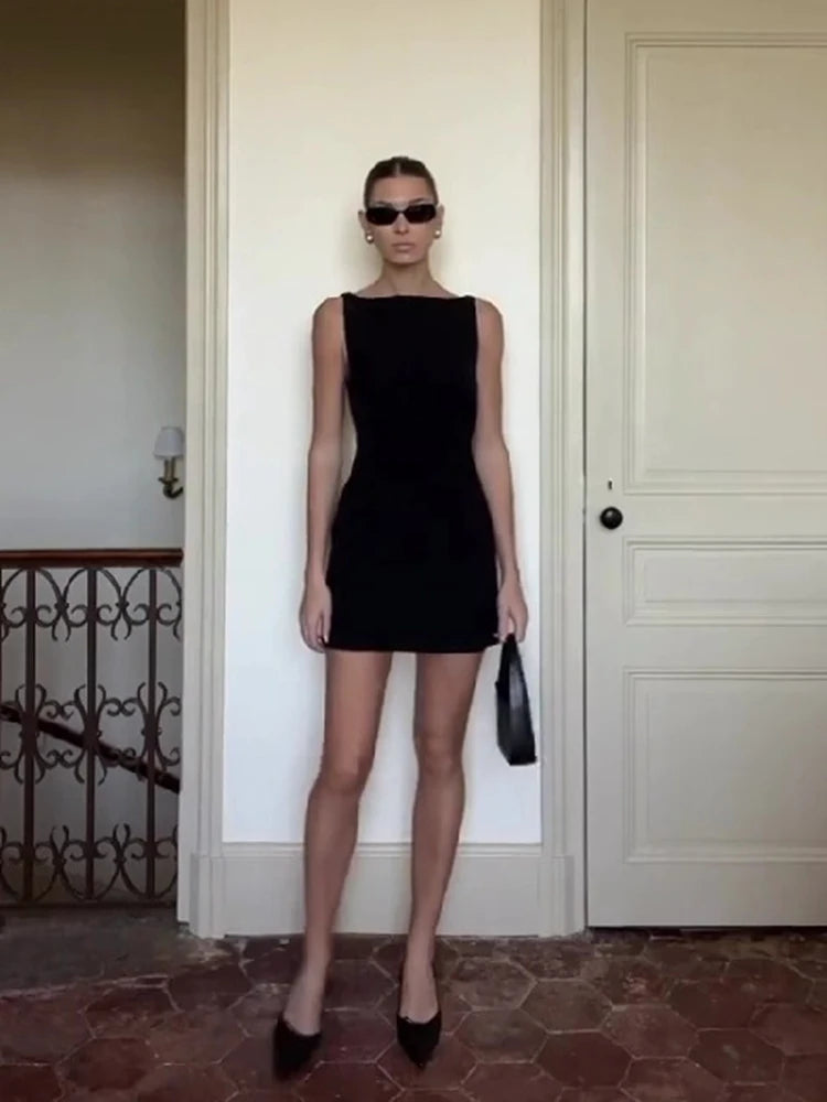 Solid Color Mini Bodycon Dress – Casual to Party Ready - Viva Bella