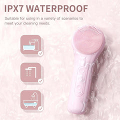 Sonic Waterproof Facial Cleansing Brush - Viva Bella