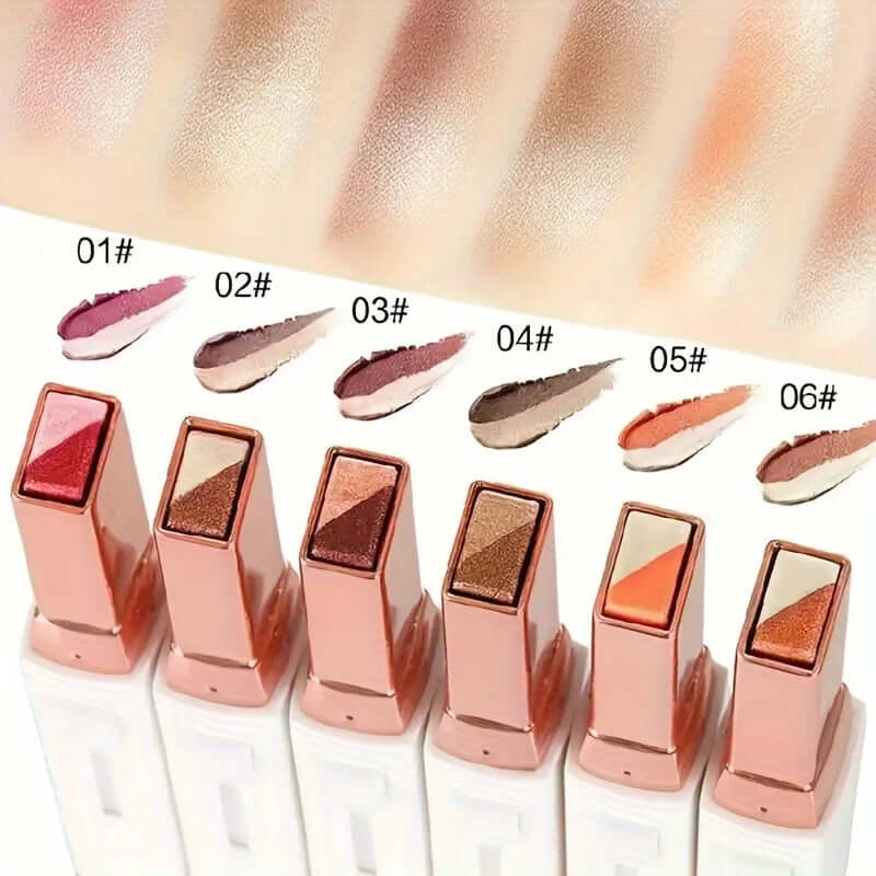 Glitter Eyeshadow Stick – Double Color Highlighter - Viva Bella