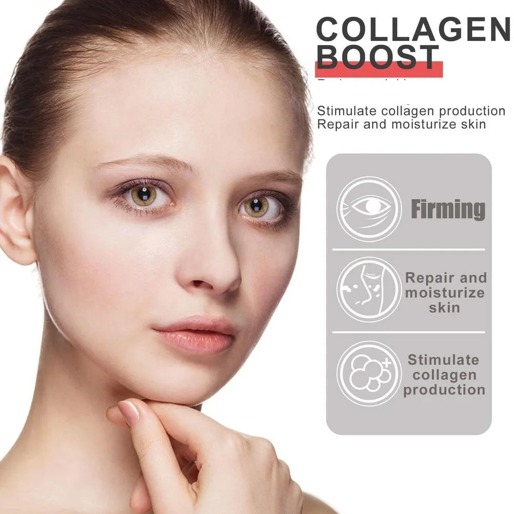 1/2/3pcs 30ml Collagen Boost Firming Essence Cream Fade fine lines Face brightening lightining Serum Cream skin care for women - Viva Bella