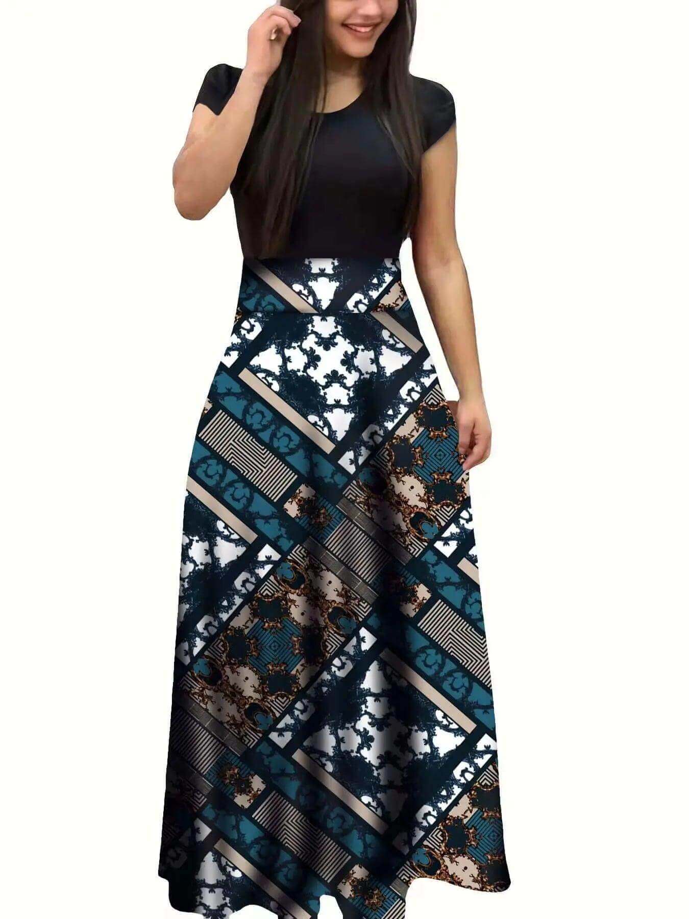 Floral Print Swing Dress – Summer Style for Effortless Elegance - Viva Bella
