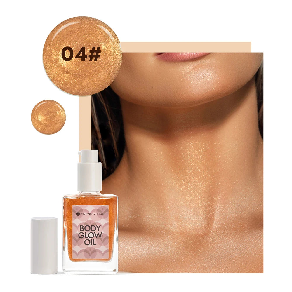 Glow Up Body Oil – Lightweight Luminous Shimmer