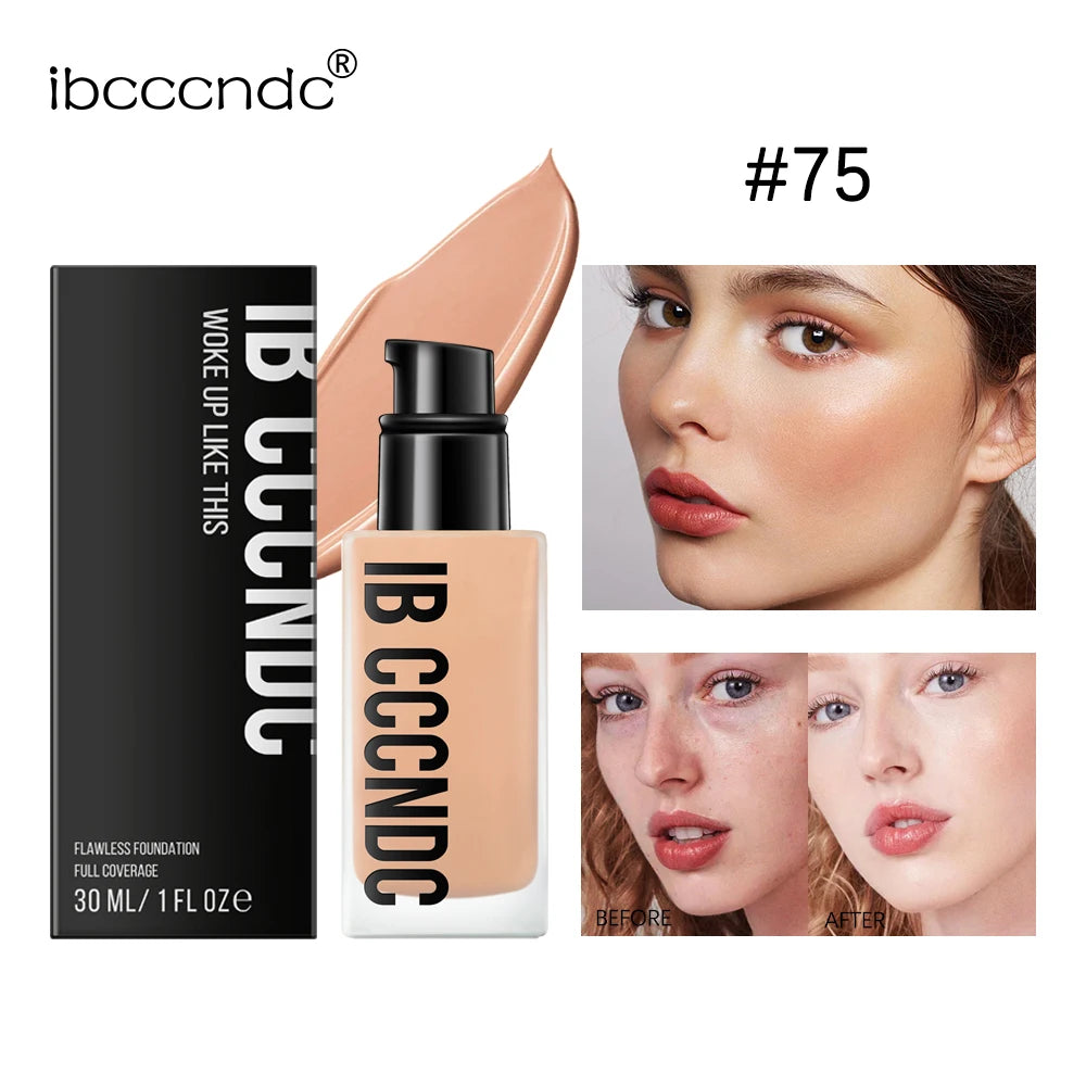 Make Up Foundation Cream for Face High Coverage Foundation Foundations Makeup Waterproof Korean Makeup Base Cosmetic Mist Cc Bb - Viva Bella