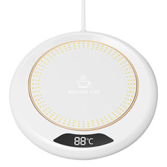 Thermostatic Heating Coaster USB Home Heating Coaster 3-speed Adjustment Heating 55 Degrees Constant Temperature - Viva Bella