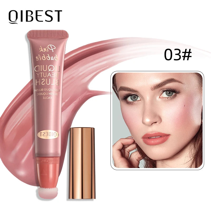 QIBEST Cushion Contour – Soft Glow Liquid Blush