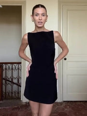 Solid Color Mini Bodycon Dress – Casual to Party Ready - Viva Bella