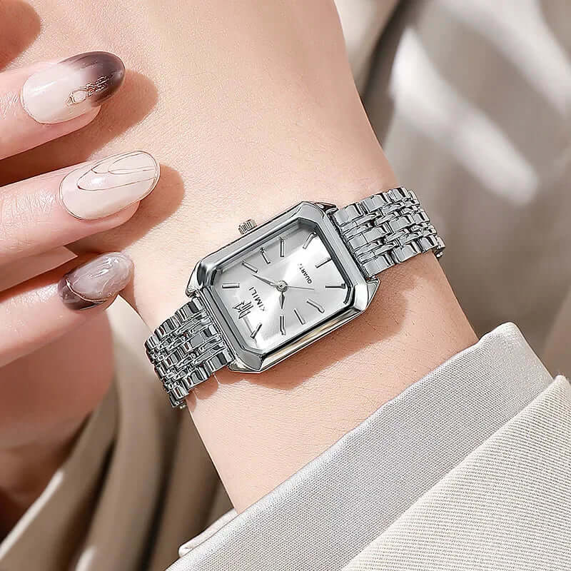 Stainless Steel Strap Watch - Viva Bella