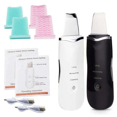 Facial Ultrasonic Skin Scrubber - Viva Bella