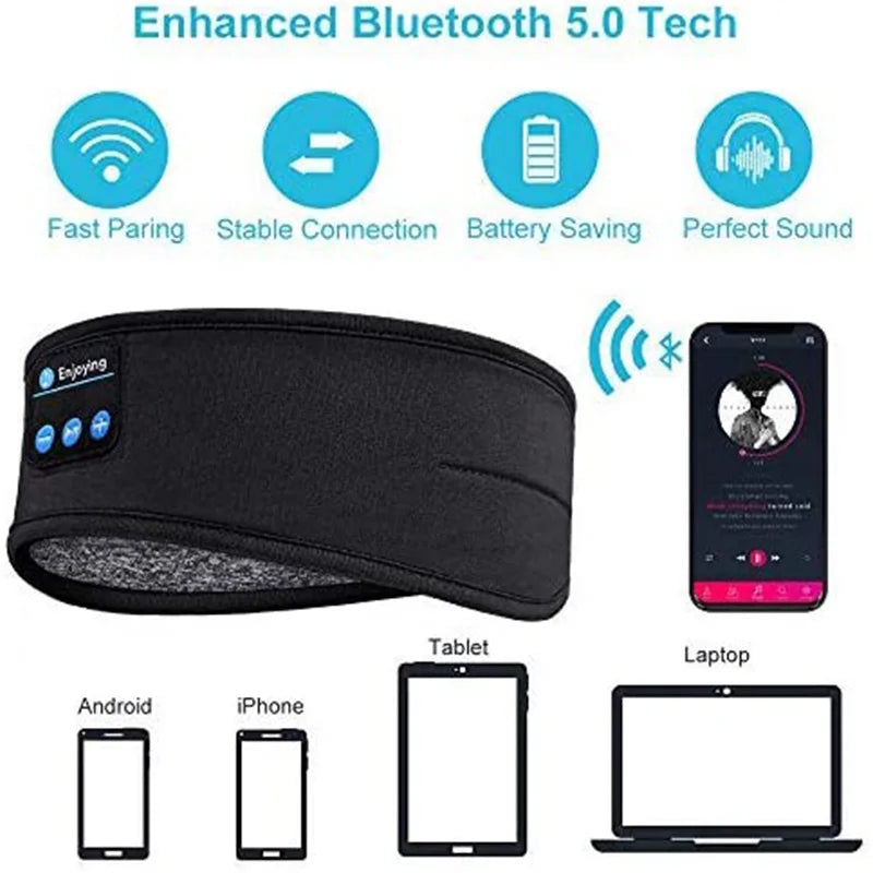 Sports Sleeping Headband Earphones - Viva Bella