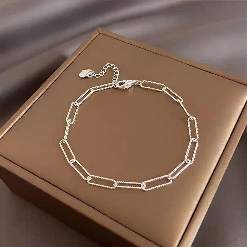 Fashion Droplet Shape Zircon Bracelet - Viva Bella