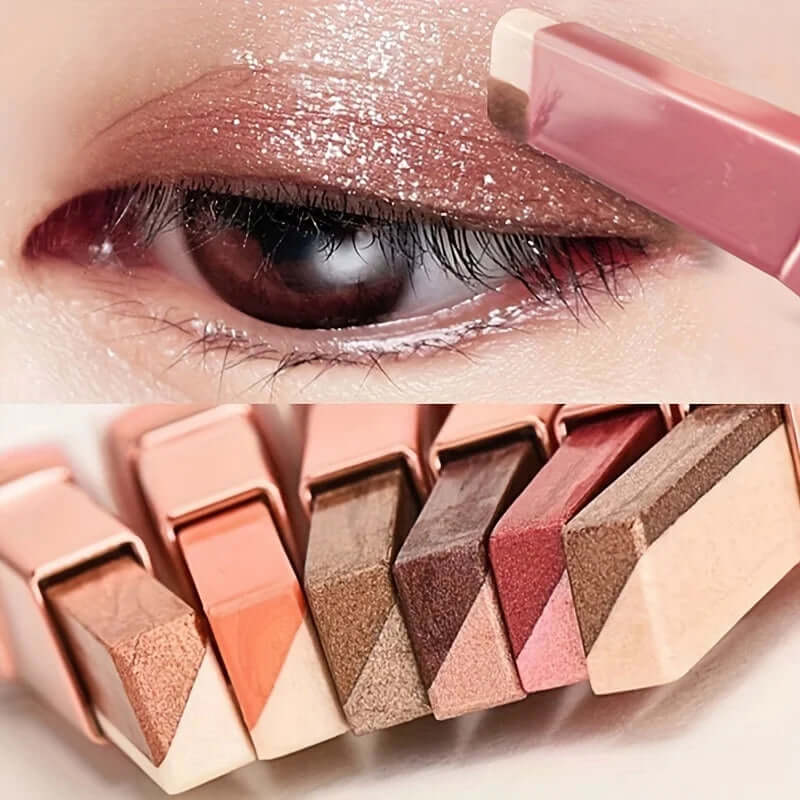 Glitter Eyeshadow Stick – Double Color Highlighter - Viva Bella