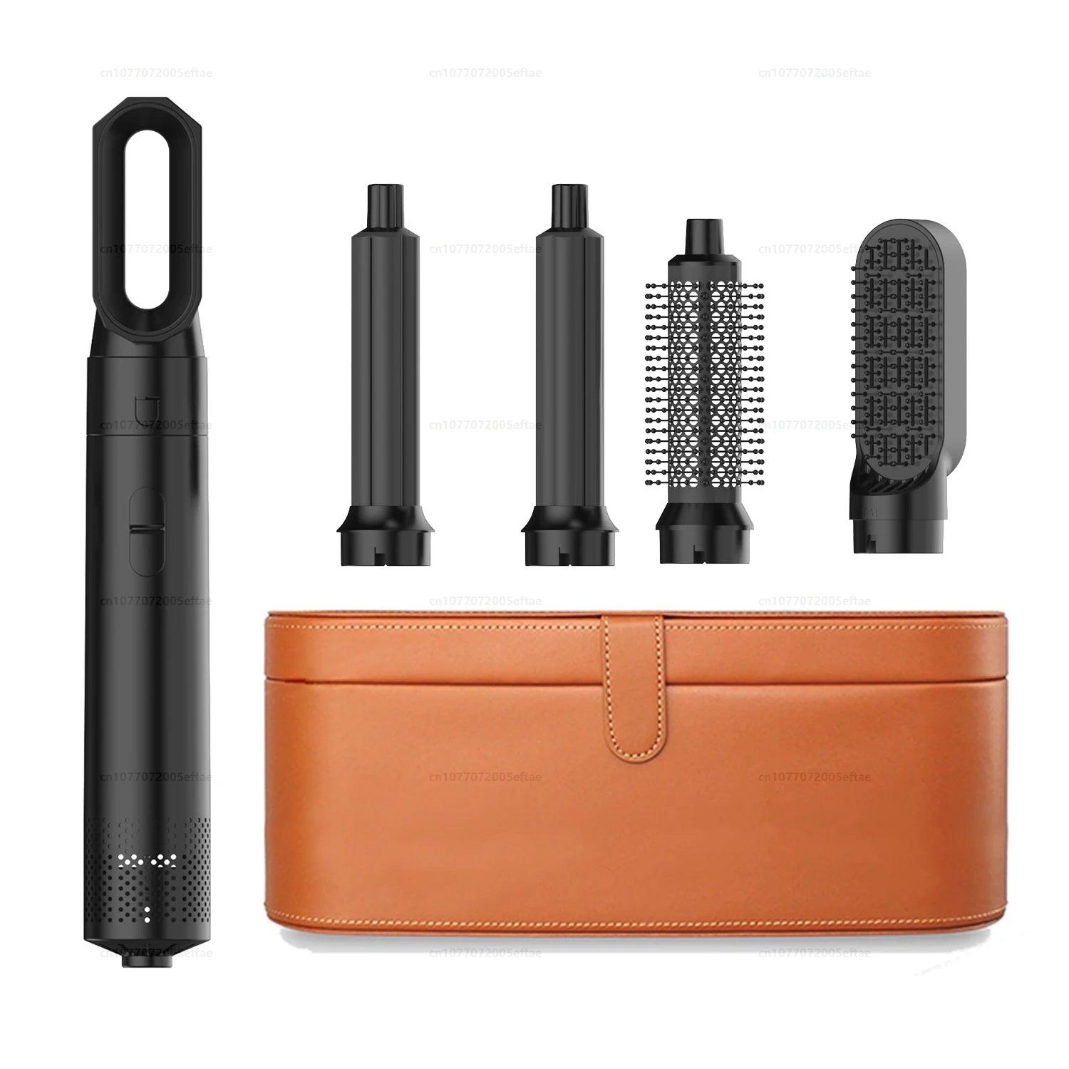 2025 New 5-in-1 Hair Dryer Hot Comb Set Professional Curling Iron Hair Straightener Styling Tool for Dyson Airwrap Hair Dryer Ho - Viva Bella