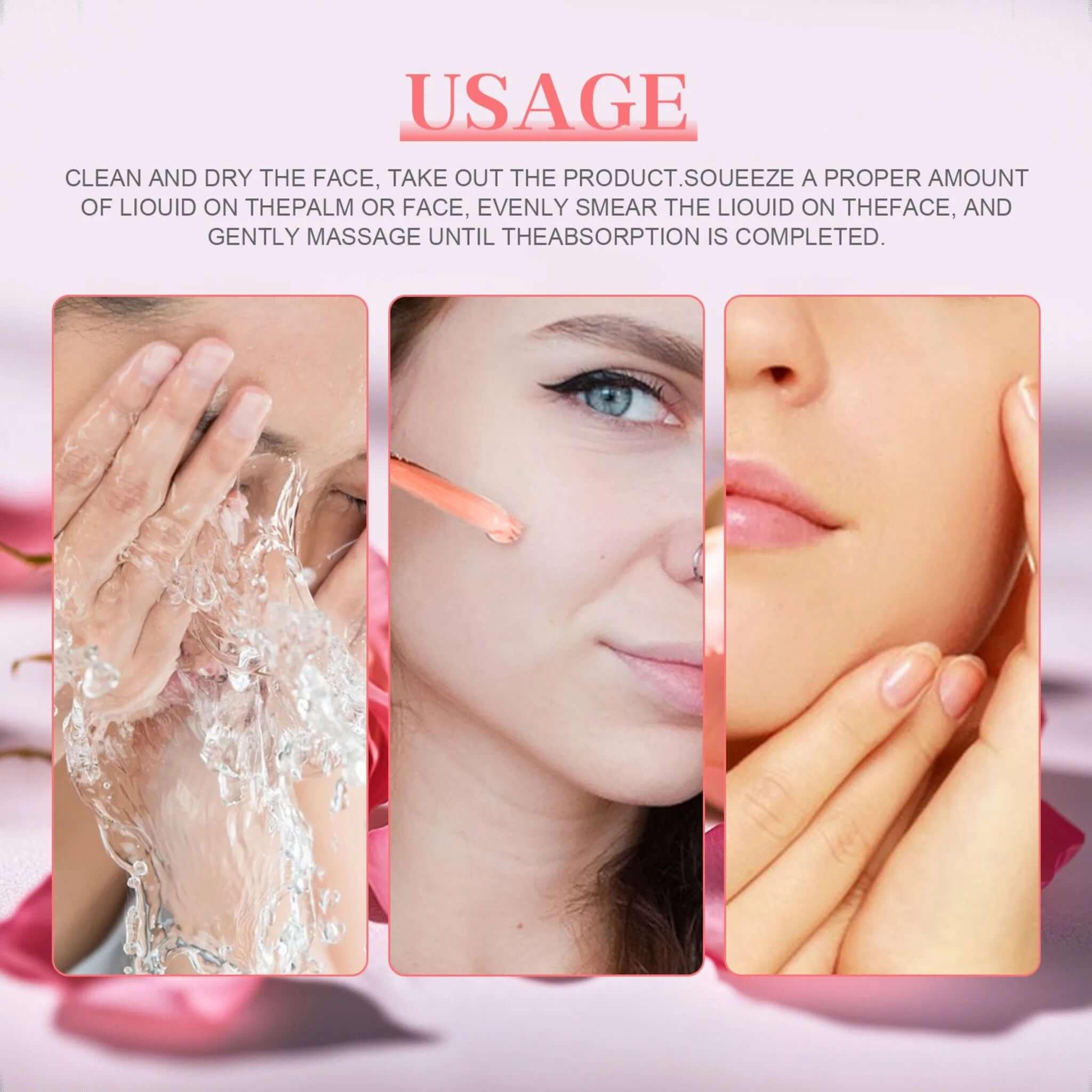5 In 1 Facial Serum Fade Fine Lines - Viva Bella