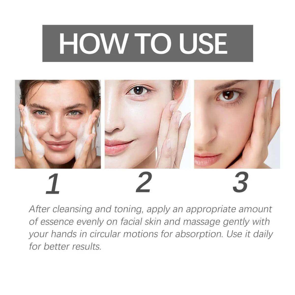 Facial care essence deeply nourishes and moisturizes - Viva Bella