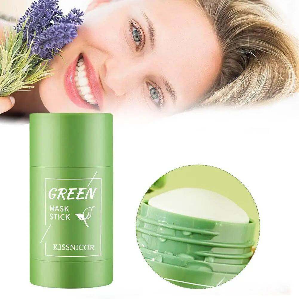 Green Tea Blackhead Remover Stick – Pore Cleansing Korean Mask, 40g - Viva Bella