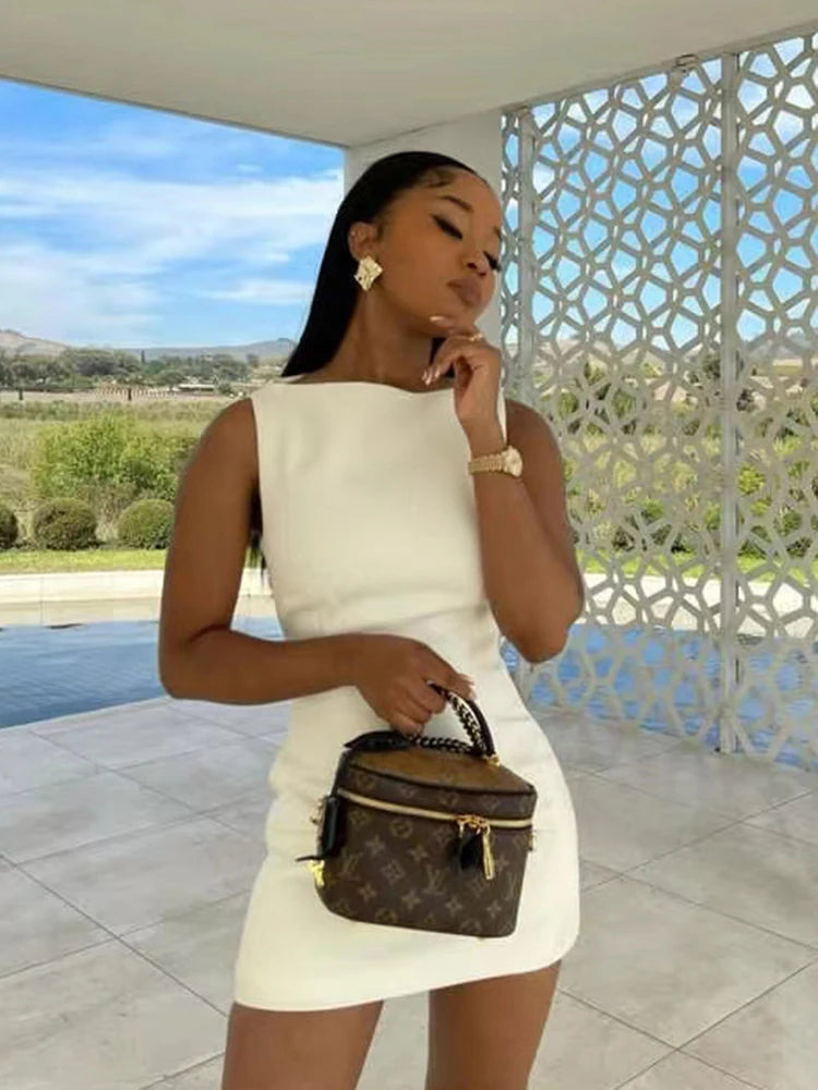 Solid Color Mini Bodycon Dress – Casual to Party Ready - Viva Bella