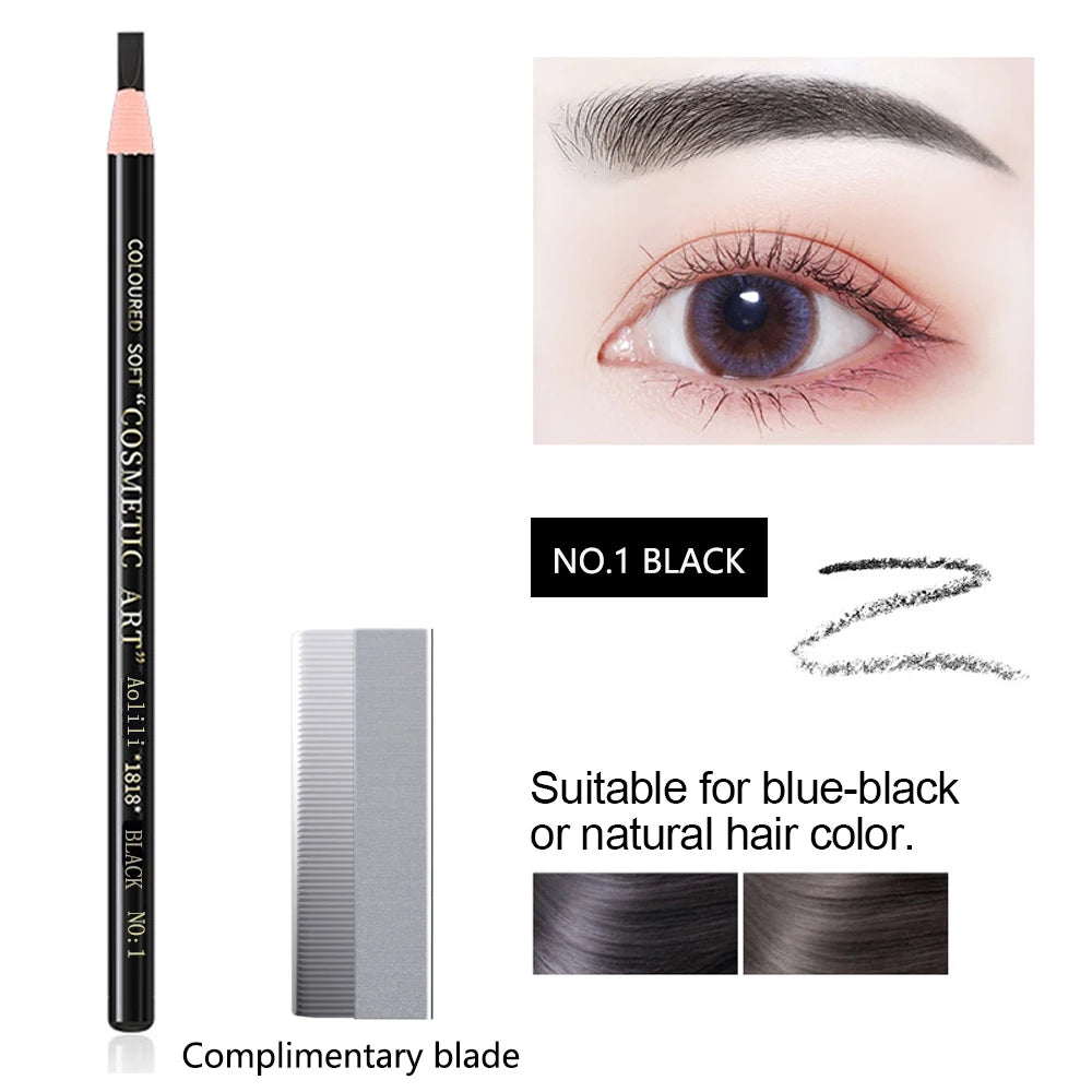 Feather Brow Pencil – Waterproof Long-Wear Definition