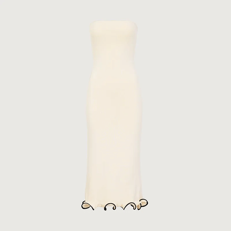 Knitted Mini Dress – Slim Fit Party Wear - Viva Bella