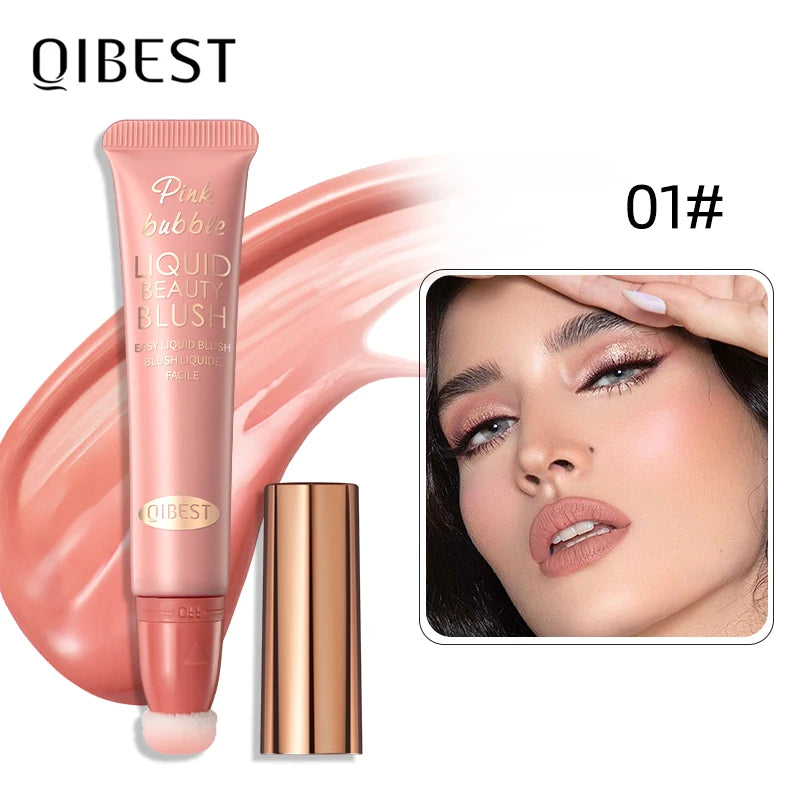 QIBEST Cushion Contour – Soft Glow Liquid Blush