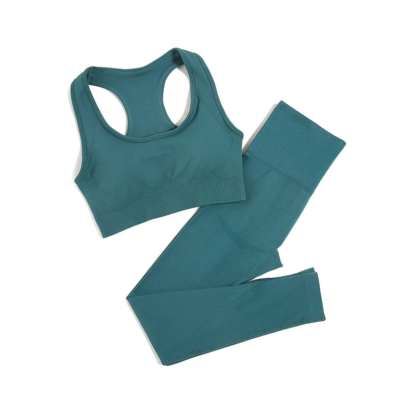 Essential Yoga Set – 2/3/4pc Seamless Gymwear