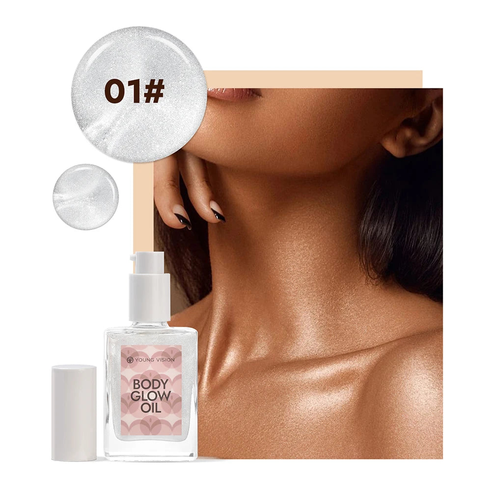 Glow Up Body Oil – Lightweight Luminous Shimmer