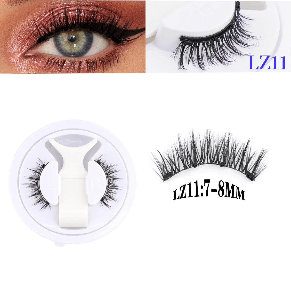Magnetic Lashes Kit – Glue-Free, Full Volume