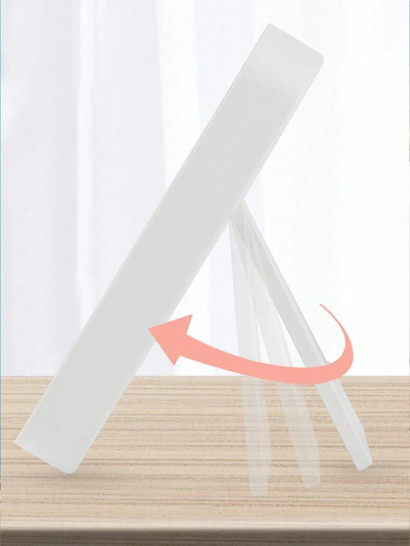 LED Makeup Mirror with Light - USB or AA Powered, Folding Design - Viva Bella