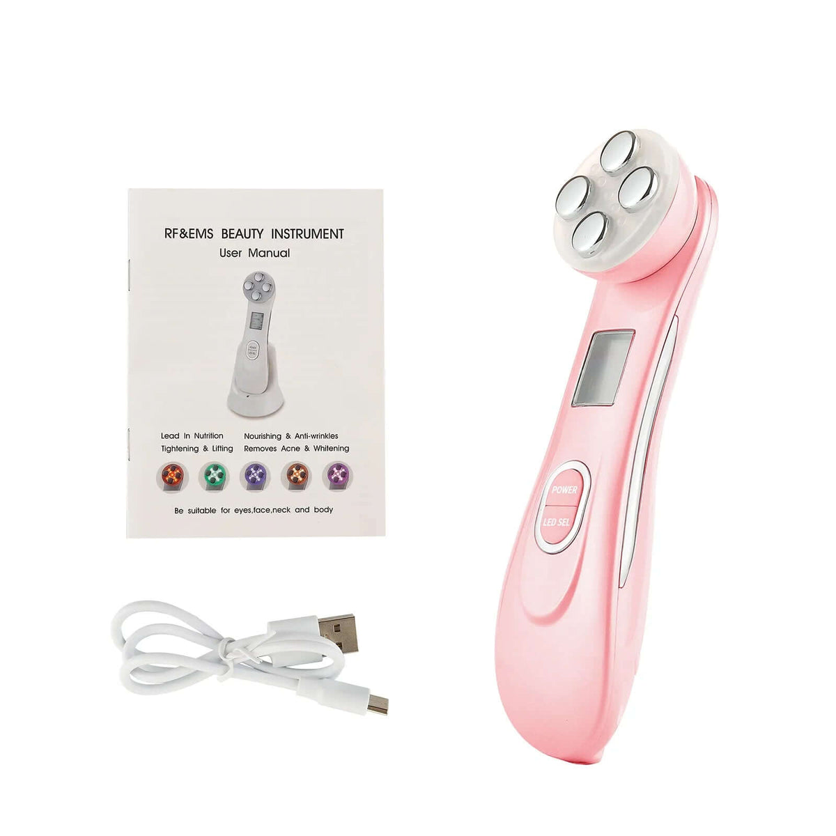 EMS Electroporation LED Photon Beauty Device - Viva Bella