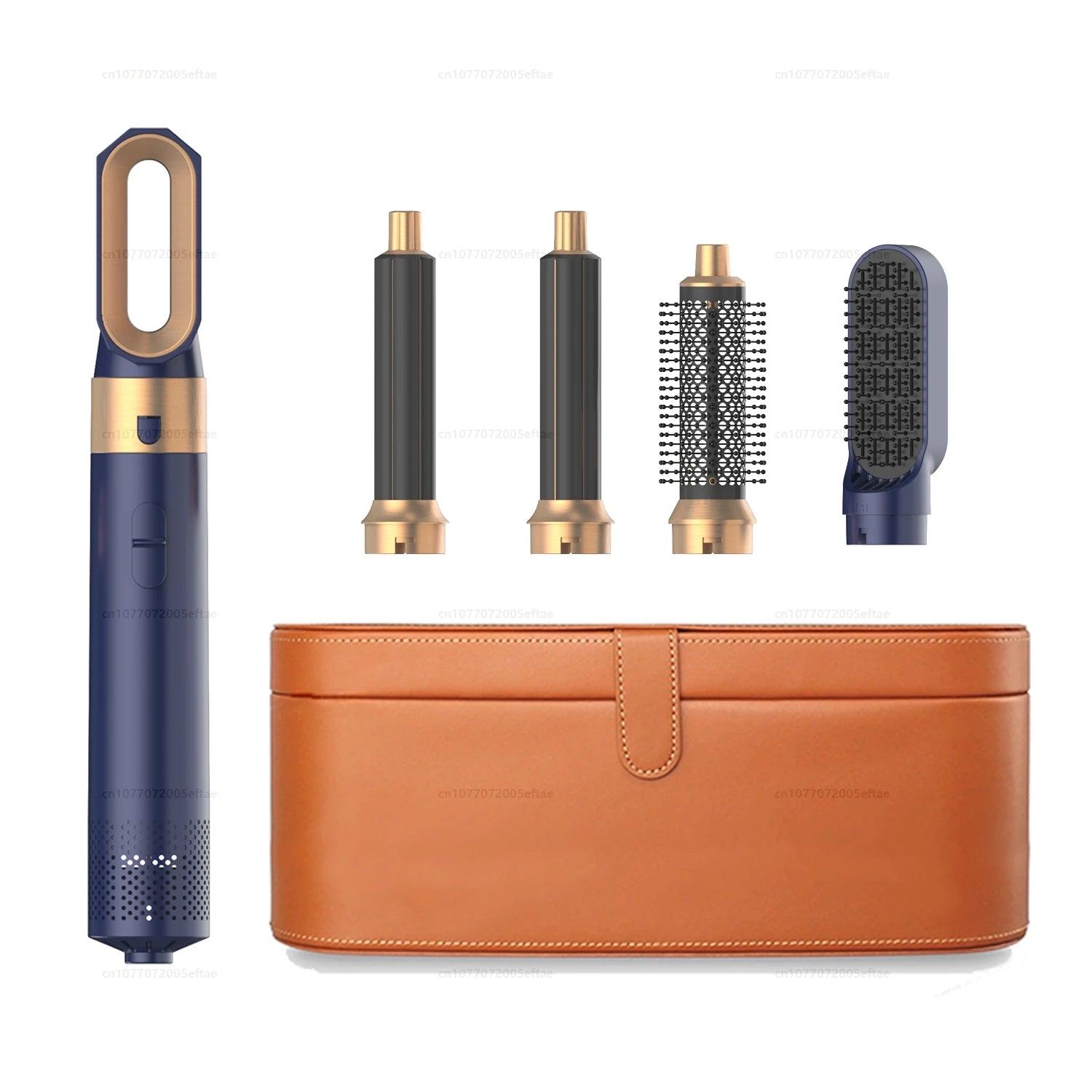 2025 New 5-in-1 Hair Dryer Hot Comb Set Professional Curling Iron Hair Straightener Styling Tool for Dyson Airwrap Hair Dryer Ho - Viva Bella