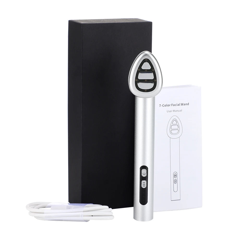 Electric Eye Massager 7 Color Eye Beauty Device Eye Anti Wrinkle Skin Lifting Pen Remove Eye Bags Dark Circles Eye Massager