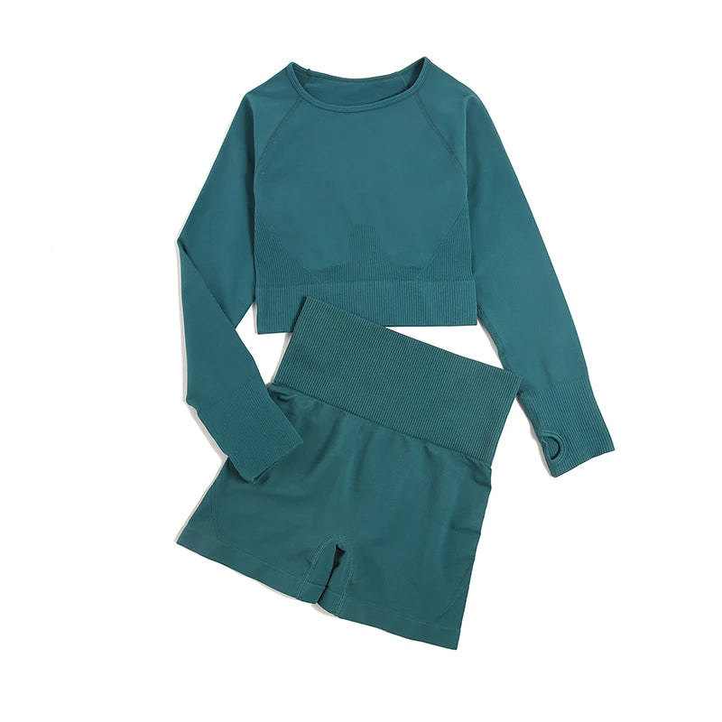 Essential Yoga Set – 2/3/4pc Seamless Gymwear