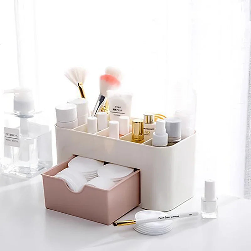Nails Art Plastic Organizer Container Gel Polish Remover Cleaning Cotton Pad Swab Box Storage Case Decoration Accessories Tool N - Viva Bella