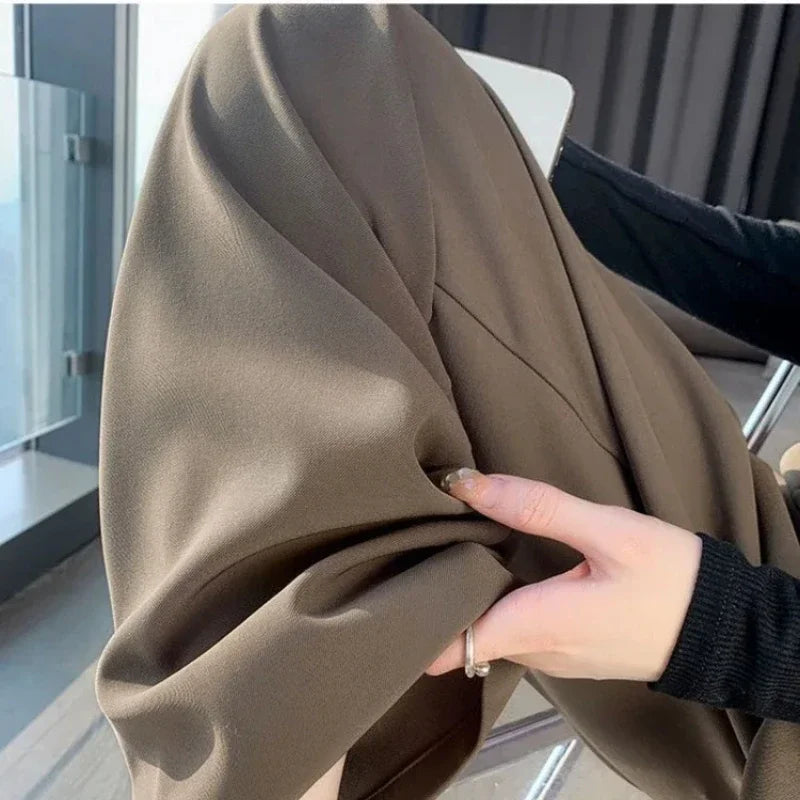 High-Waist Wide-Leg Pants – Elegant & Versatile - Viva Bella