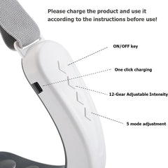One Set Electric Face Massager 5 Modes 12 Intensity Adjustments Suitable Daily Facial Care - Viva Bella